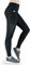 Formbelt Variosports atmungsaktive Leggins Lang Mesh Netz Einsatz mit Taschen - Damen lauftights Blickdicht Fitness tech mesh Pocket hoher Bund Mädchen Handy Netzstoff schwarz XS