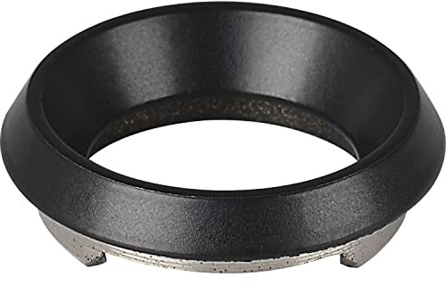 HOPPE 12023334 Profilzylinder-Zierring E795, Edelstahl schwarz matt,