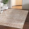 Mazovia Abstraktes Vintage Designer Teppich - Kurzflor - Weich Teppich für Wohnzimmer, Esszimmer - ÖKO-TEX Wohnzimmerteppich - Teppiche Beige 200 x 300 cm