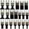 Rennie Tools Pack of 20 x Bi-Metal Multitool Blades for Wood, Nails, Non-Ferrous Metals. Compatible with Dremel Fein Multimaster Makita Stanley Worx Dewalt Multi Tool Etc Oscillating Multi Tool Blade