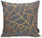 Kissenbezug Kupfer und Grau Dekor Kissenbezüge Überwurf Kissenbezüge für Sofa und Couch x cm 45 cm x 45 cm
