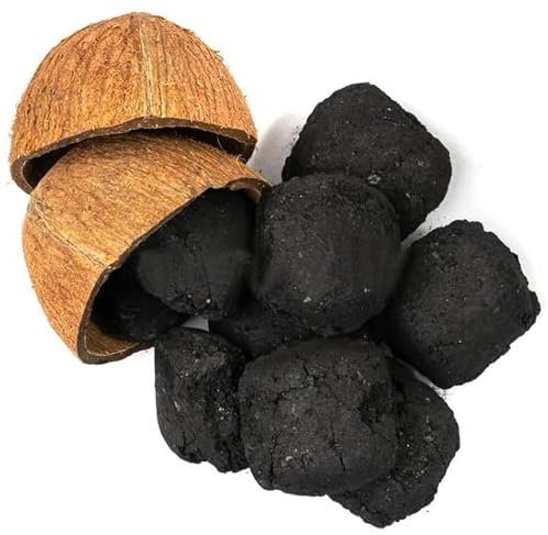 3kg Premium Quality Coconut Shell BBQ Charcoal - Long-Lasting and Natural Cooking Fuel Barbecue Coal