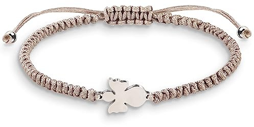 Tirdkid Kommunion Geschenke für Mädchen，Handgefertigtes Schutzengel Armband，Erstkommunion Kommunion Geschenk, Rosenkranz- & christliches Erstkommunion Geschenk