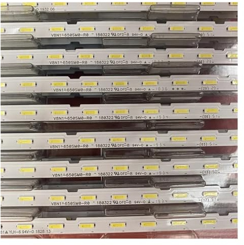 BTsan Rétro-éclairage LED for Sam-sung, UE65NU7025K, UN65NU7090, UN65NU7100, UE65NU7100, UE65NU7025, UN65NU7100G, UE65RU7172, UN65RU7100, UE65RU7100 (Color : 2 PCS For 1 TV)