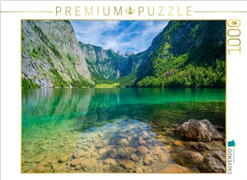 Puzzle · Sommer am Obersee | Ein Sommertag am Obersee im Berchtesgadener Land · 1000 Teile · Lege-Größe 64 × 48 cm · CALVENDO Puzzle