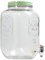 8L Clear Glass Drinks Dispenser with TAP Juice Water Milk Cocktail JUG Assorted