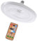 JISADER Luz de Ventilador de Techo, 3 Colores Ajustables, Moderno Regulable silencioso con Control Remoto Base E27 para Cocina de Estudio en casa