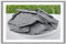 Schiefersplitt 40 bis 70 mm mit Schnittkanten Platten Bruch Zier Stein Kies Schwarz Garten 25 kg Schieferplatten Steine Bruchplatten Schieferbruch Ziersplitt Deko Gartengestaltung Kiesel