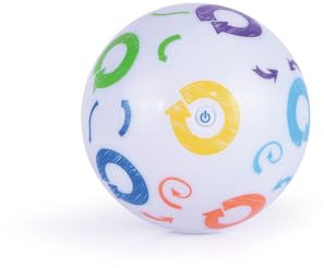 TACHAN - Pelota Movimientos Divertidos - Fomenta el Gateo - Luz incorporada - 11cm de diámetro (CPA Toy Group 786T00746)
