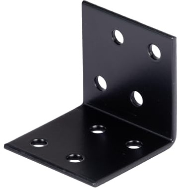 Alberts 824570 Winkelverbinder, schwarz
