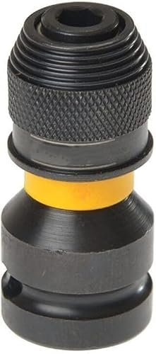 NaningLxh #DT7508 1/2 to 1/4 Shockproof Electric Wrench Impact Adaptor DT7508-QZ Durable New Replacement Parts for for DeWalt