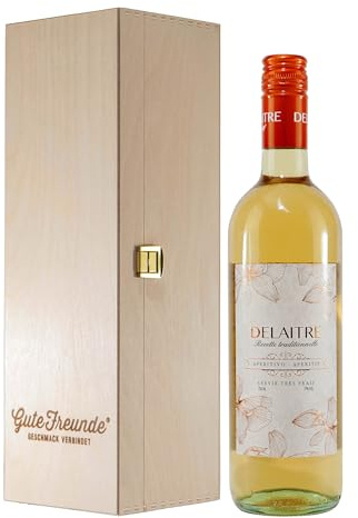Delaitre Aperitivo mit Geschenk-Holzkiste