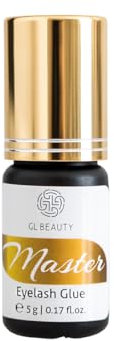Pegamento de pestañas de secado rápido para técnica de volumen y alta definición – 5 g | 0,5 – 1 segundo tiempo de secado | fuerte agarre hasta 3 meses | bajos vapores | Para profesionales de pestañas