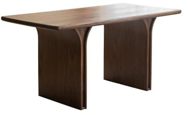 Kaffee Tisch 160x80x75cm Nussbaum Esstisch für Restaurant, rechteckiger Teetisch aus Holz Wohnzimmer, kann Küche, Café Esstisch verwendet werden