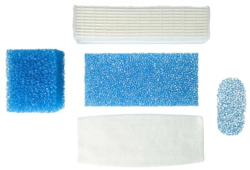 vhbw Filter-Set kompatibel mit Thomas Twin T1 Aquafilter Staubsauger | 5x Filter