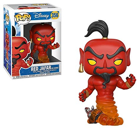 Funko Pop! Disney: Aladdin - Jafar - (Red) - 1/6 Quote Für Seltene Chase-VarianteASE - Dschafar - Vinyl-Sammelfigur - Geschenkidee - Offizielle Handelswaren - Movies Fans