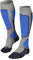 FALKE Herren Skisocken SK2 Intermediate M Kh Wolle Funktionsmaterial warm dick 1 Paar, Grau Light Grey 3400, 44-45