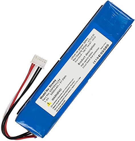 WYGUO GSP0931134 Sostituzione della Batteria per JBL Xtreme Portable Wireless Bluetooth Speaker(7.4V 5000mAh)