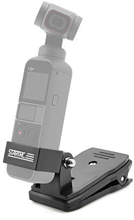 RIGINADO OSMO Pocket 2 Halterung Rucksackclip Adapter Zubehör für DJI Pocket 2/Insta360 X3/OSMO Action Kamera Stativhalterung