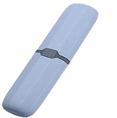 WATAWATA Travel Toothbrush Case Waterproof Toothbrush Box Premium Wheat Straw Simple Wash Cup Used for Camping Travel School (1, Toiletry Case)