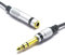 VITALCO Jack 6.3 Prolunga Cavo 5m Connettore Jack 6.3mm TRS Femmina a Maschio Schermato Cavi Audio Stereo