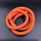 CTLH20 1M Kabelmuffe selbstschließend 5mm - 50mm PET geflochten erweiterbar Kabelmanagement Sock Loom Split Pipe Wire Wrap Protection Orange-Orange,16mm,1M