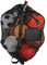 Keeble Outlets Soccer Ball Bag (30x40 inches) | Durable Nylon & 600D Polyester Basketball Coaches Bag with Mesh Pocket | Black Basketball Net Bag for Outdoor Training and Team Ball Storage