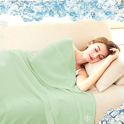 ZUCZUG Kühldecke Decke für Menschen, Kinder, Sommer Kühldecke Bett Selbstkühlende Decke, für Sommer Heißes Wetter Bett Sofa und überall Waschbar