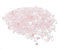 sourcing map 100g/0.22lb 5-7mm Getrommelte Späne Steine Natürlich Gebrochen Kristall Quartz Unregelmäßig Poliert Steine Kies Dekoration für Aquarium Pflanzen Vase Füller Rosa