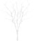 3 Rami Secchi Artificiali per Decorazione, Rami di Alberi Secchi Alti 43,3 Pollici, Cespugli Finti Arbusti Decorazione Centrotavola, Composizione Floreale Primaverile per Decorazioni per la(Bianco)