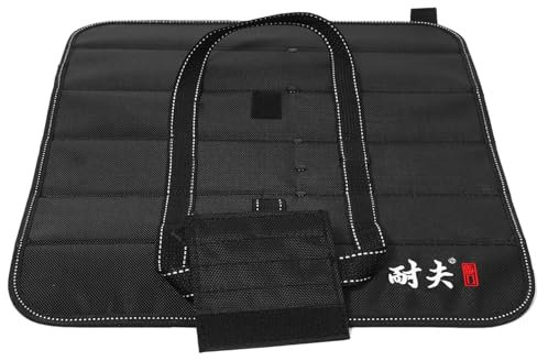 Garneck Chef Coltelli Borsa Rotolo Oxford Borsa Taglierina In Tessuto Custodia Coltelli Portaposate Portatile Chef Borsa Da Viaggio Per Il Trasporto Argenteria Borsa A Manica Per