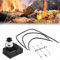 Jayruit Kit d'allumage de gril, accessoires de rechange pour barbecue à gaz comprenant 3 fils et 3 électrodes, 4Y3O2UOKG64E84SZL5WH976G