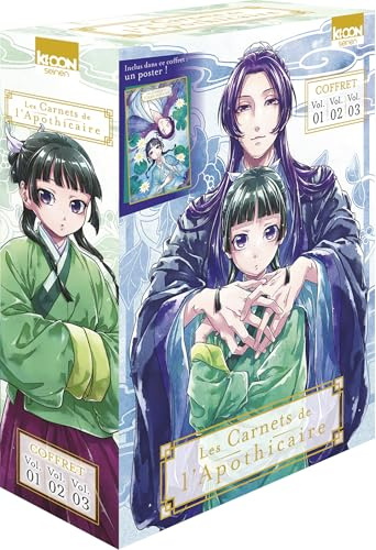 Coffret Les Carnets de l'apothicaire vol. 1 à 3: Avec un poster