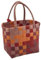 WORLD OF BASKETS ICE-BAG WITZGALL 5009-33-0 Evergreen Einkaufskorb, Shoppertasche, ca.33x20x28 cm