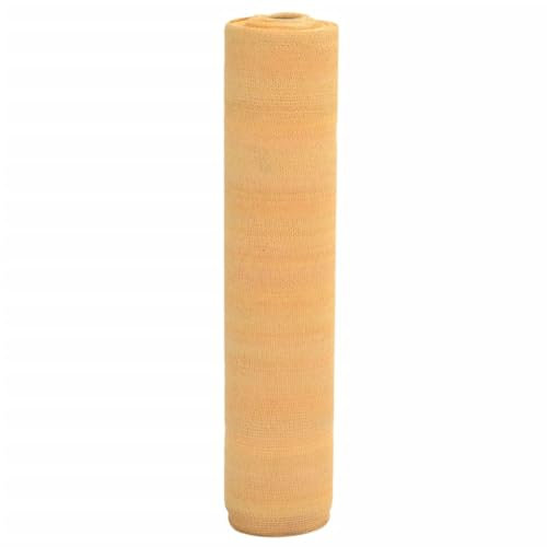 vidaXL Filet Brise-Vue Sable 1,5x25 m PEHD 195 g/m², écran de Jardin, écran d'intimité de Jardin, écran de clôture, écran d'intimité