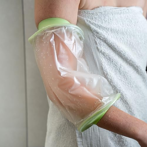 CASTGUARD Protezione impermeabile in silicone di alta qualità per doccia e vasca (PICC Line Small)