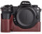 MUZIRI KINOKOO Custodia Protettiva per Nikon Z6 III Fotocamera, Custodia Stile Retrò in Vera Pelle per Nikon Z 6III/Z6 III Fotocamera - con Fondo Apribile e Design con Impugnatura - Coffee
