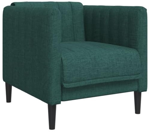 ULUYYUC Sofa Bed Camping Sofa Ecksofa Schlafsofa - Sessel Dunkelgrün Stoff für Lounge Terrasse Garten Party