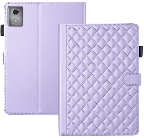 Vaitasy Custodia per Lenovo Tab K11 Plus/ M11 Plus 11.45 Pollici 2024 TB352FU Business Pelle PU Tablet Cover per Lenovo M11 Plus con Portafolio Supporto Funzione Viola