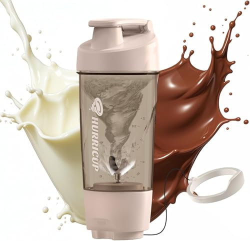 Shaker frullato proteico in acciaio inox, 650 ml, tecnologia di miscelazione manuale, nessuna agitazione e nessuna schiuma, ideale per esterni, cucina, palestra e ufficio, senza BPA, portatile, design