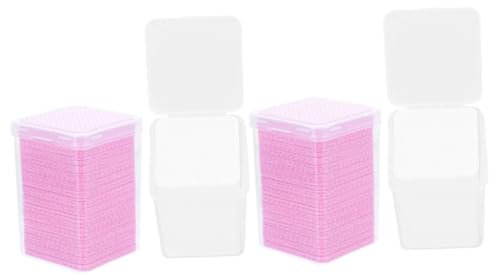 NIYANGLE 800pcs Lash Extension Cleanser Pads Cotton Wipes for Eyelash Glue Removal Salon Supply for Women
