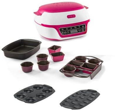 Cake Factory Délices, Machine à gâteaux, 5 programmes, mode manuel, moules muffins, cakes, madeleines, donuts