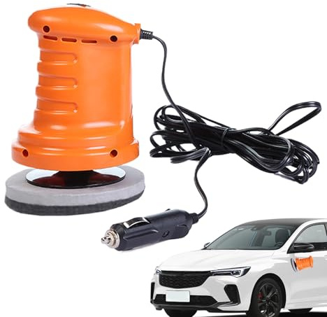 Polisseuse Ciré Automobile Polisseuse 12V pour Nettoyage Automobile | Accessoires D'Entretien Auto Pour Carrosserie Pour Métal Atelier Extérieur Bois Verre Sol Meubles Marbre Maison Cuir Bateau