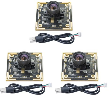 3 Stück OV9732 Kameramodul 1 MP High Definition 100 Grad Wide Viewing USB Anschluss für vielseitige Nutzung Robotik Viewing Camera