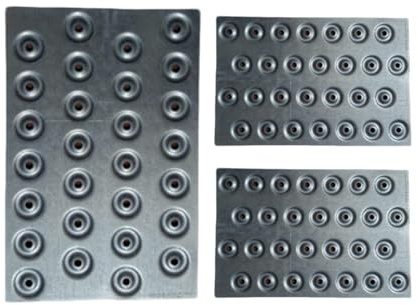 Nails Plates for Wood Joining - 150mm x 50mm Galvanised Steel Mending Plates, Mending Plates for Wood- Ideal for Woodworking, Furniture Repair & DIY Projects (Pack of 10)