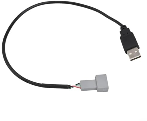 Cavo connettore USB femmina a maschio adattatore a 4 pin per Hyundai e per Kia per sistemi multimediali Android compatibile con autoradio USB 2 0 (USB)