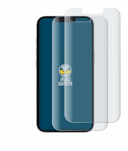 BROTECT Schutzfolie für Apple iPhone 17e | 2 Stück Entspiegelnder Displayschutz Made in Germany Matte Full-Screen Folie Full-Cover 3D Curved Anti-Reflexion Montage Kit