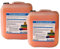 FABA Flüssigwaschmittel Konzentrat 2 x 10 L, orange, frisch angenehm