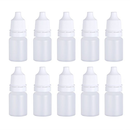 HEALLILY 30 Stücke 5 ml Squeezable Tropfflaschen Leere Squeezable Tropfflaschen Auge Flüssigkeitstropfflasche Tropfenflaschen