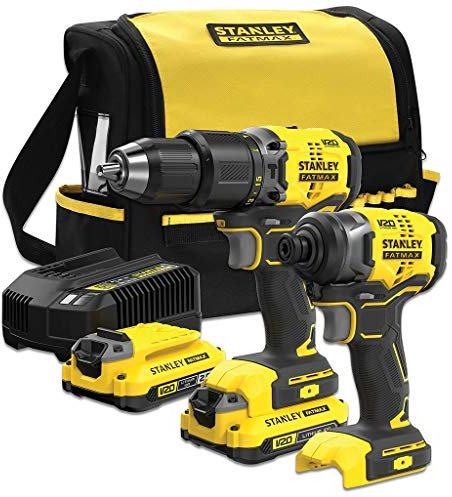 COMBO V20: Taladro Percutor BRUSHLESS + Atornillador de Impacto BRUSHLESS SFMCK461D2S-QW
